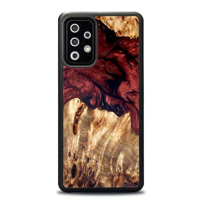 Samsung Galaxy A73 5G Handyhülle aus Harz und Holz - Synergy#D121