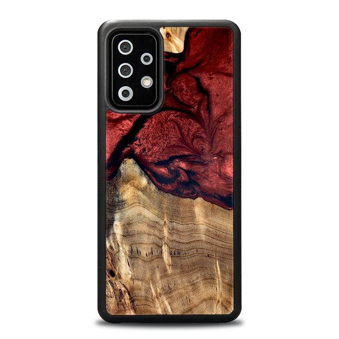 Samsung Galaxy A73 5G Handyhülle aus Harz und Holz - Synergy#D122