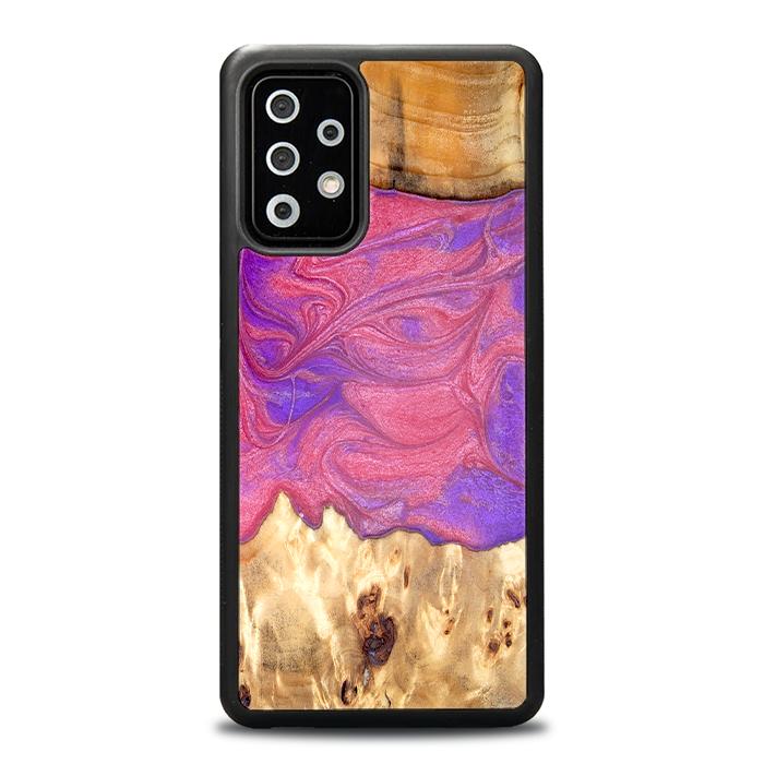 Samsung Galaxy A73 5G Handyhülle aus Harz und Holz - Synergy#D136
