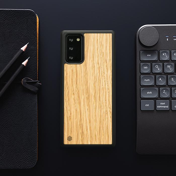 Samsung Galaxy NOTE 20 Handyhülle aus Holz - Eiche