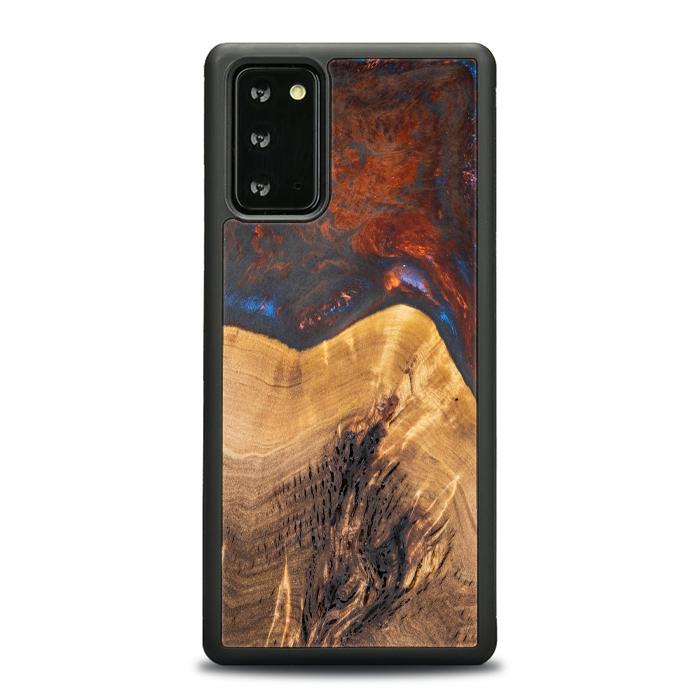 Samsung Galaxy NOTE 20 Handyhülle aus Harz und Holz - SYNERGY#A21