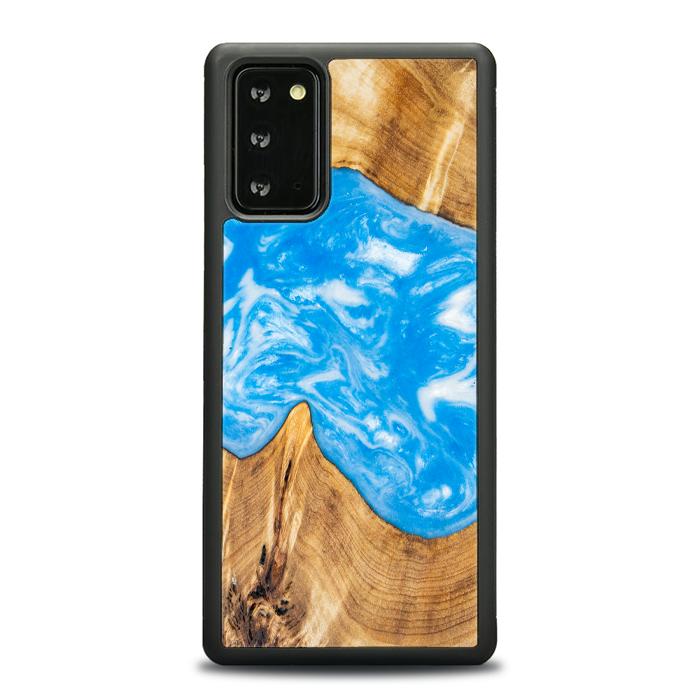 Samsung Galaxy NOTE 20 Handyhülle aus Harz und Holz - SYNERGY#A26