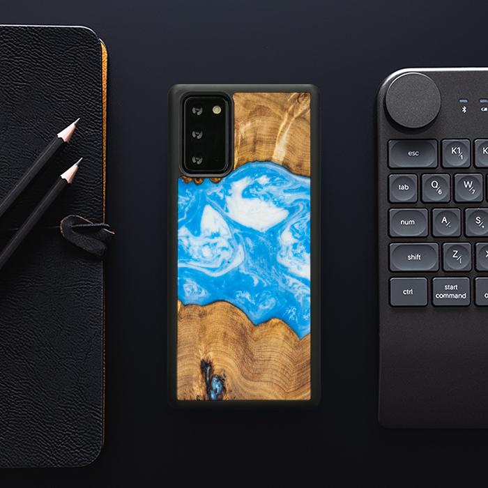 Samsung Galaxy NOTE 20 Handyhülle aus Harz und Holz - SYNERGY#A32