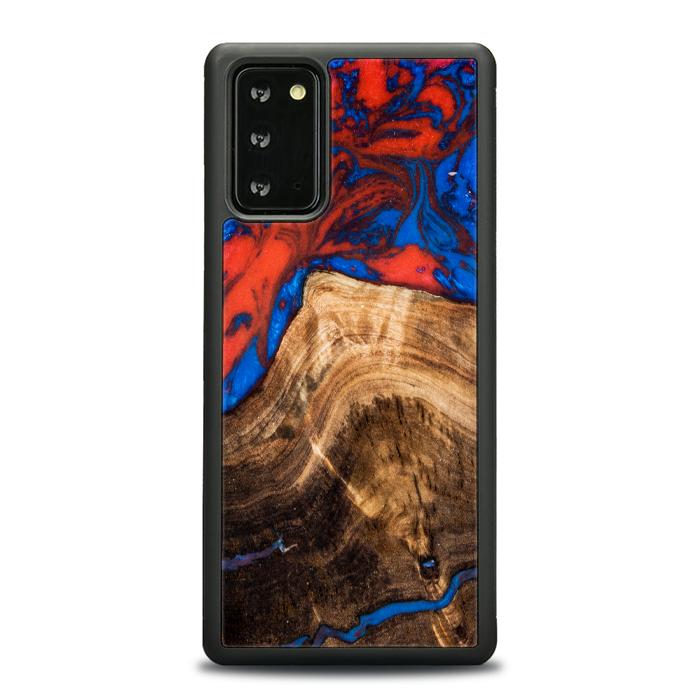 Samsung Galaxy NOTE 20 Handyhülle aus Harz und Holz - SYNERGY#A82