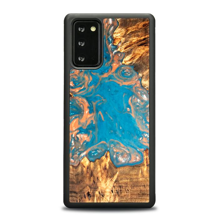 Samsung Galaxy NOTE 20 Handyhülle aus Harz und Holz - SYNERGY#B22