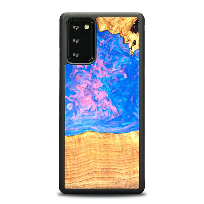Samsung Galaxy NOTE 20 Handyhülle aus Harz und Holz - SYNERGY#B23