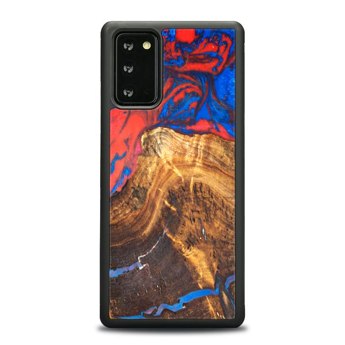 Samsung Galaxy NOTE 20 Handyhülle aus Harz und Holz - SYNERGY#B31