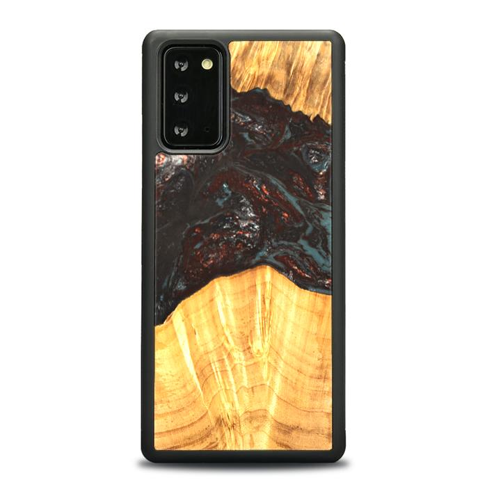 Samsung Galaxy NOTE 20 Handyhülle aus Harz und Holz - SYNERGY#B42