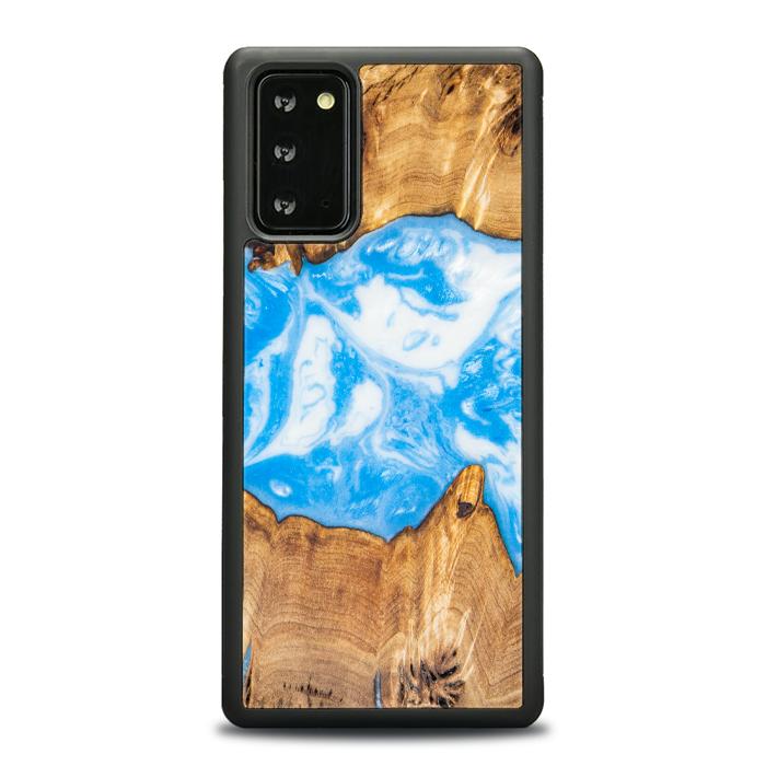 Samsung Galaxy NOTE 20 Handyhülle aus Harz und Holz - Synergy#A34