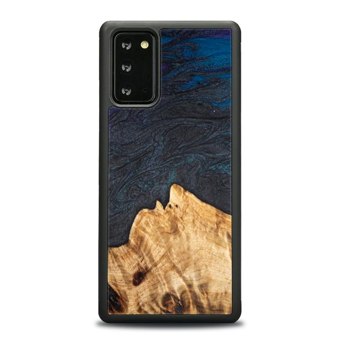 Samsung Galaxy NOTE 20 Handyhülle aus Harz und Holz - Synergy#C5