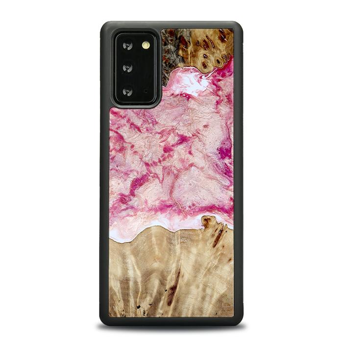 Samsung Galaxy NOTE 20 Handyhülle aus Harz und Holz - Synergy#D101
