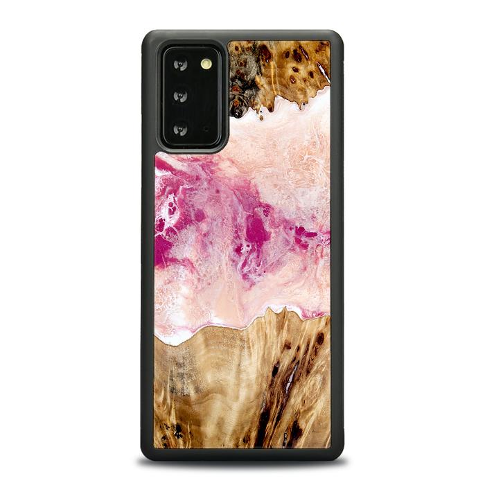 Samsung Galaxy NOTE 20 Handyhülle aus Harz und Holz - Synergy#D119