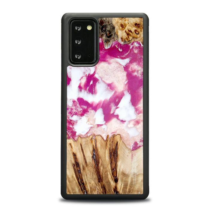 Samsung Galaxy NOTE 20 Handyhülle aus Harz und Holz - Synergy#D124