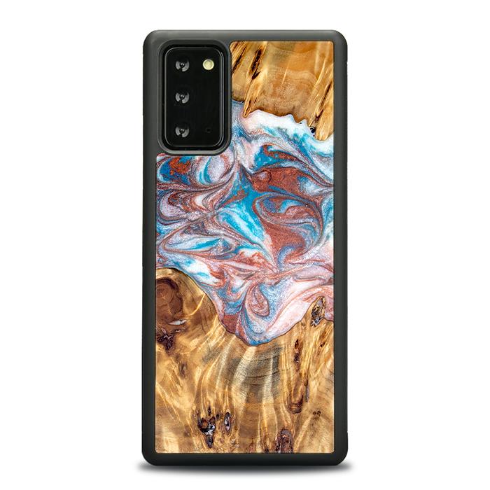 Samsung Galaxy NOTE 20 Handyhülle aus Harz und Holz - Synergy#D138