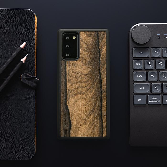 Samsung Galaxy NOTE 20 Handyhülle aus Holz - Ziricote