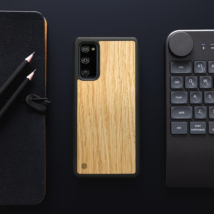 Samsung Galaxy S20 FE Handyhülle aus Holz - Eiche