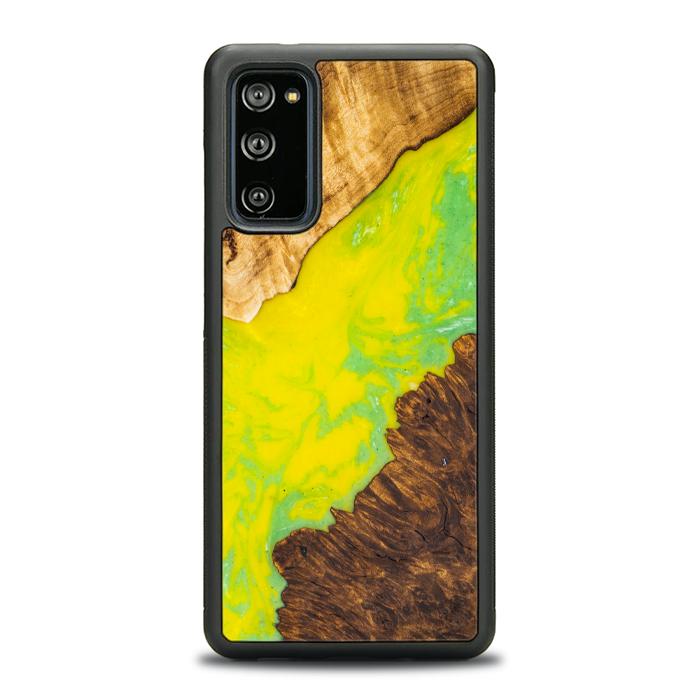 Samsung Galaxy S20 FE Handyhülle aus Harz und Holz - SYNERGY#A12