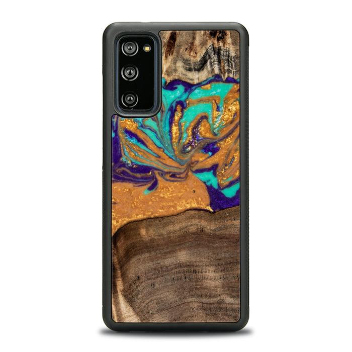 Samsung Galaxy S20 FE Handyhülle aus Harz und Holz - SYNERGY#A122