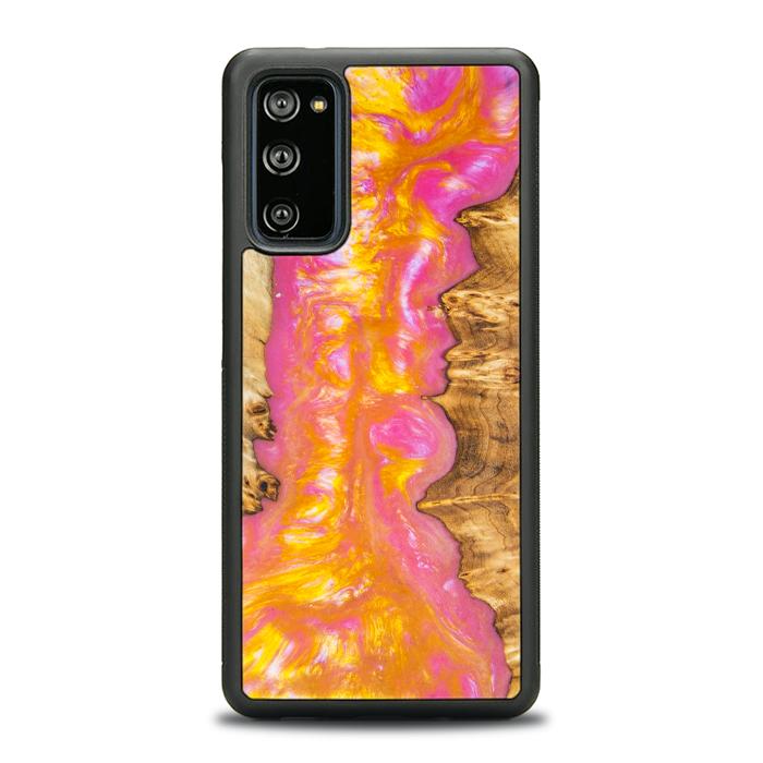 Samsung Galaxy S20 FE Handyhülle aus Harz und Holz - SYNERGY#A20