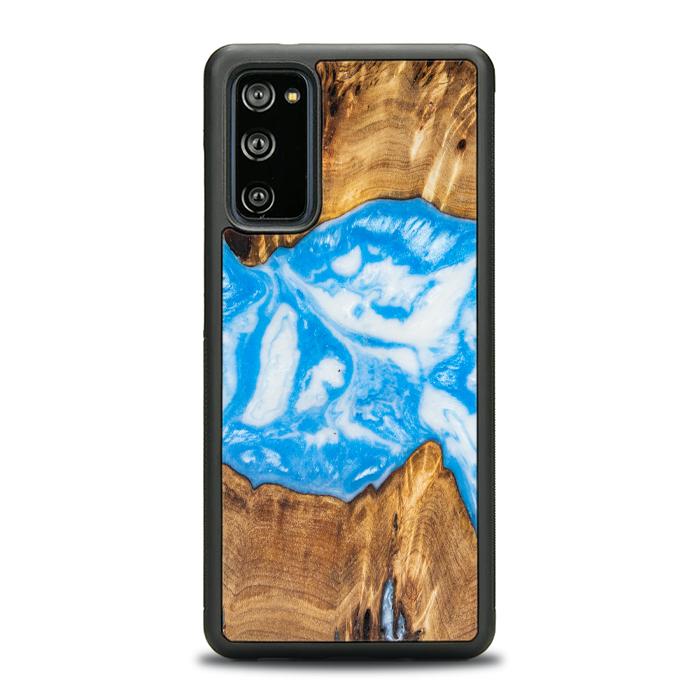 Samsung Galaxy S20 FE Handyhülle aus Harz und Holz - SYNERGY#A29