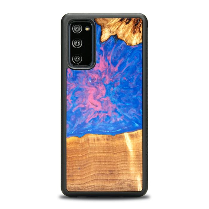 Samsung Galaxy S20 FE Handyhülle aus Harz und Holz - SYNERGY#B29