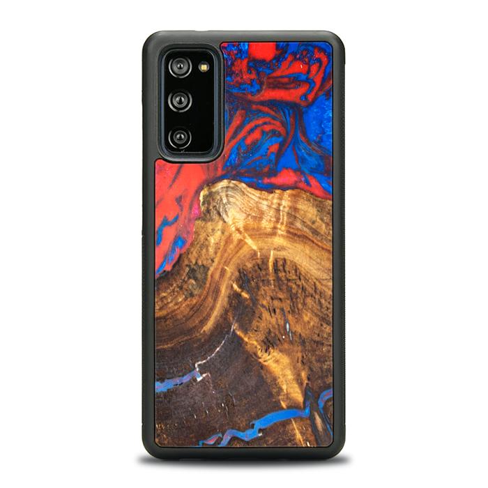 Samsung Galaxy S20 FE Handyhülle aus Harz und Holz - SYNERGY#B31