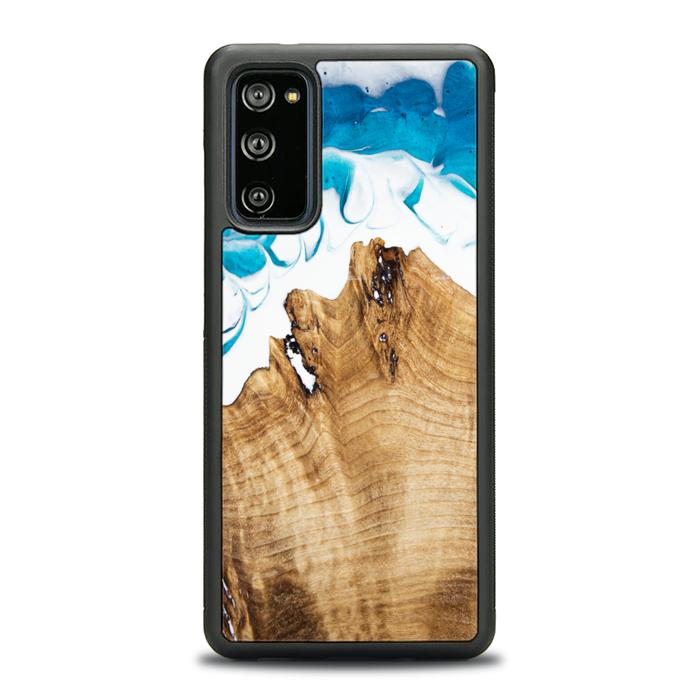 Samsung Galaxy S20 FE Handyhülle aus Harz und Holz - SYNERGY#C41