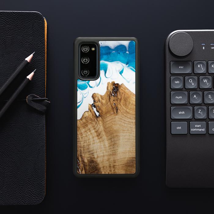 Samsung Galaxy S20 FE Handyhülle aus Harz und Holz - SYNERGY#C41