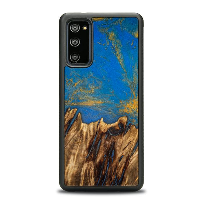 Samsung Galaxy S20 FE Handyhülle aus Harz und Holz - SYNERGY#C43
