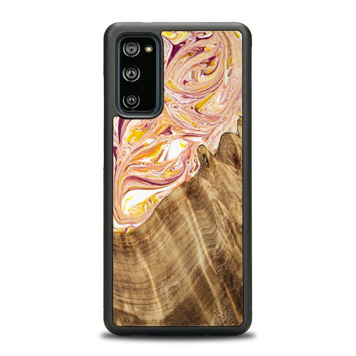 Samsung Galaxy S20 FE Handyhülle aus Harz und Holz - SYNERGY#C48