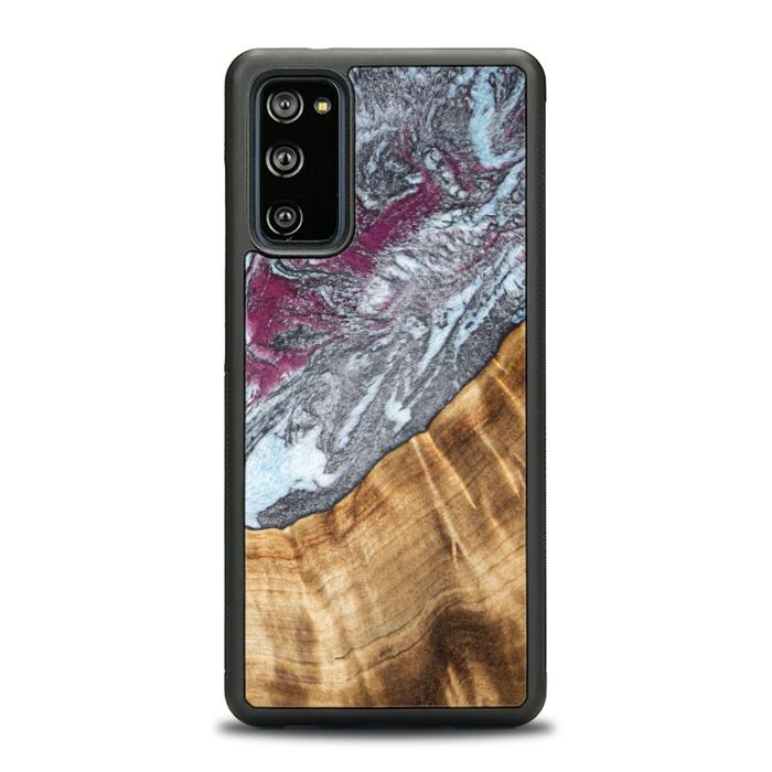Samsung Galaxy S20 FE Handyhülle aus Harz und Holz - Synergy#C12