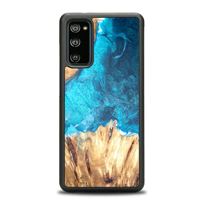 Samsung Galaxy S20 FE Handyhülle aus Harz und Holz - Synergy#D115