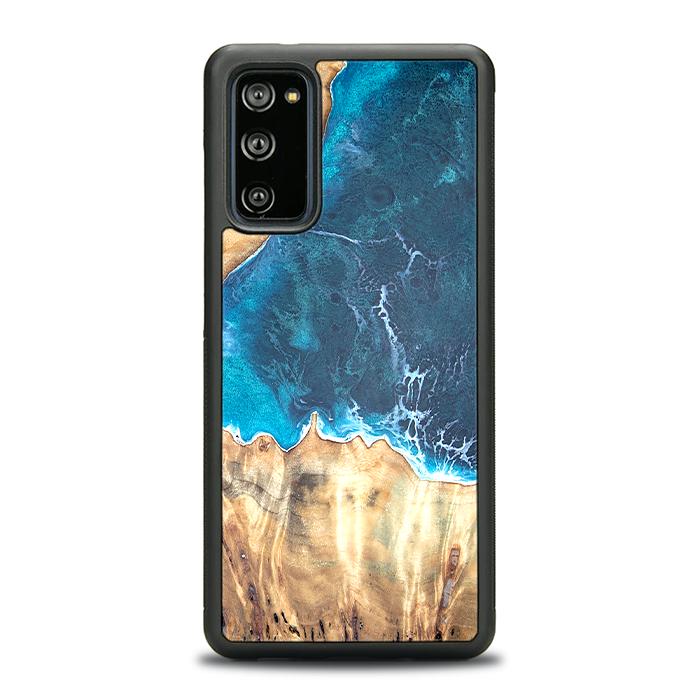 Samsung Galaxy S20 FE Handyhülle aus Harz und Holz - Synergy#D116
