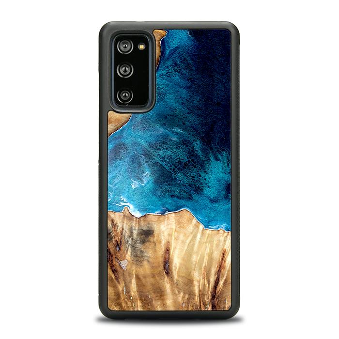 Samsung Galaxy S20 FE Handyhülle aus Harz und Holz - Synergy#D127