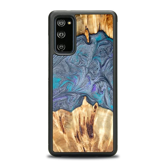 Samsung Galaxy S20 FE Handyhülle aus Harz und Holz - Synergy#D135