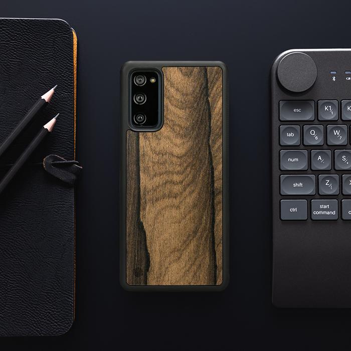 Samsung Galaxy S20 FE Handyhülle aus Holz - Ziricote