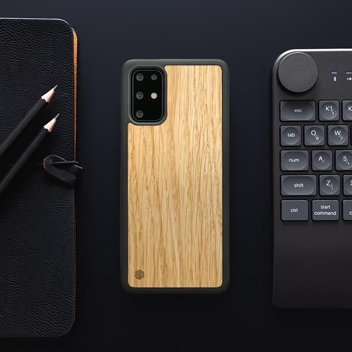 Samsung Galaxy S20 Plus Handyhülle aus Holz - Eiche
