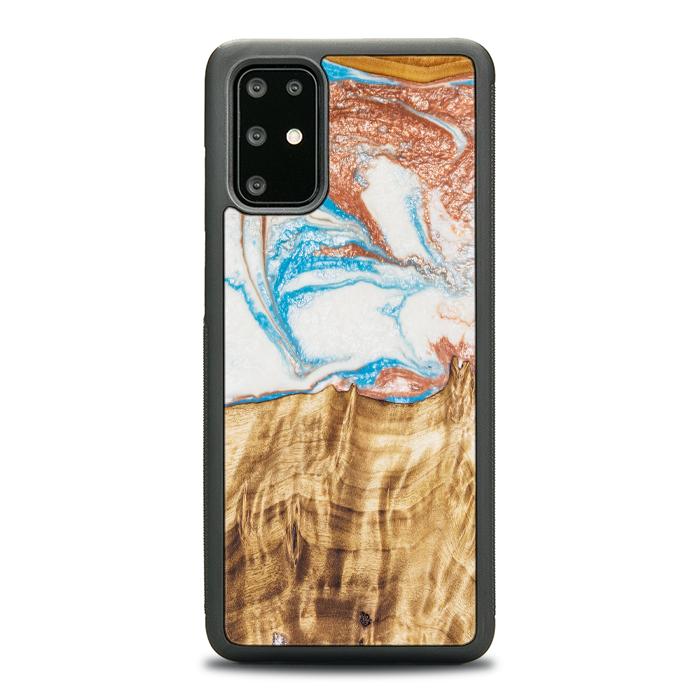 Samsung Galaxy S20 Plus Handyhülle aus Harz und Holz - SYNERGY#47