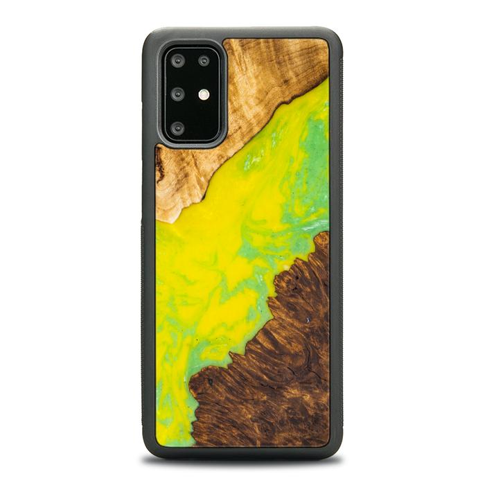 Samsung Galaxy S20 Plus Handyhülle aus Harz und Holz - SYNERGY#A12