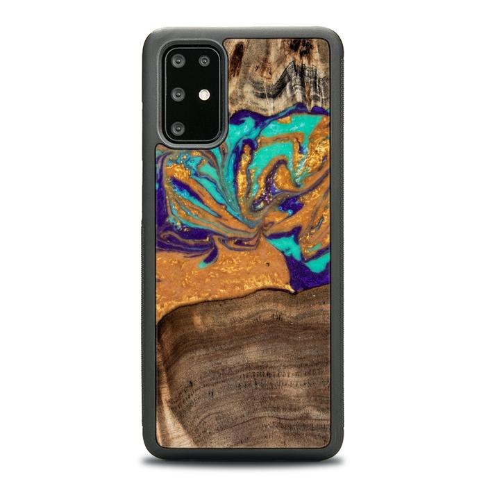 Samsung Galaxy S20 Plus Handyhülle aus Harz und Holz - SYNERGY#A122
