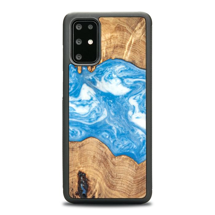 Samsung Galaxy S20 Plus Handyhülle aus Harz und Holz - SYNERGY#B03