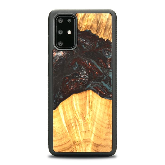 Samsung Galaxy S20 Plus Handyhülle aus Harz und Holz - SYNERGY#B42