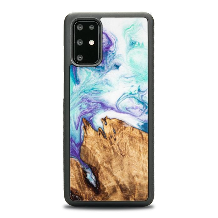 Samsung Galaxy S20 Plus Handyhülle aus Harz und Holz - SYNERGY#C17