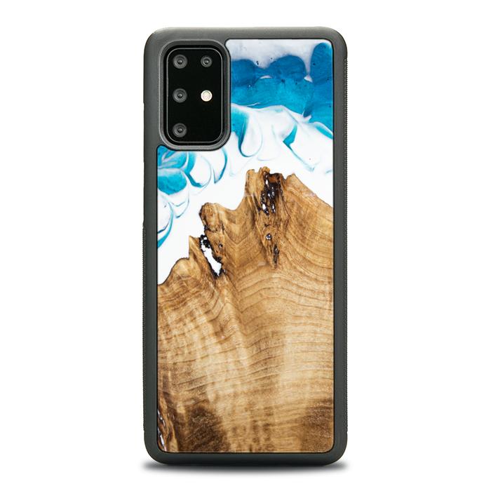 Samsung Galaxy S20 Plus Handyhülle aus Harz und Holz - SYNERGY#C41