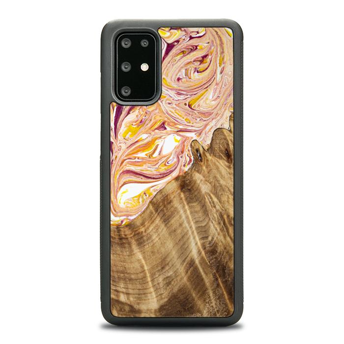 Samsung Galaxy S20 Plus Handyhülle aus Harz und Holz - SYNERGY#C48