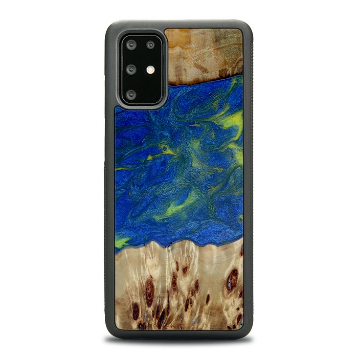 Samsung Galaxy S20 Plus Handyhülle aus Harz und Holz - Synergy#D102