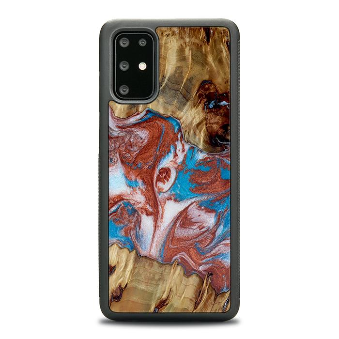 Samsung Galaxy S20 Plus Handyhülle aus Harz und Holz - Synergy#D103