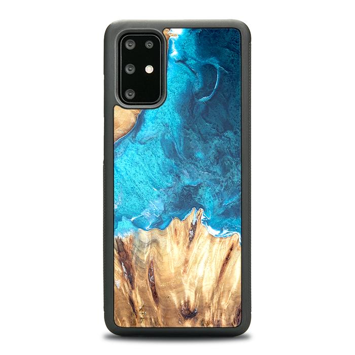 Samsung Galaxy S20 Plus Handyhülle aus Harz und Holz - Synergy#D115
