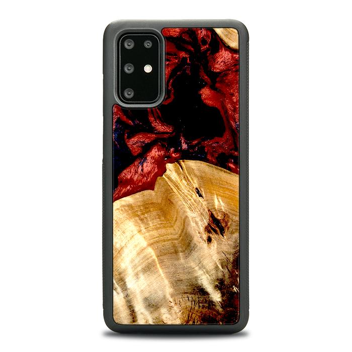 Samsung Galaxy S20 Plus Handyhülle aus Harz und Holz - Synergy#D117