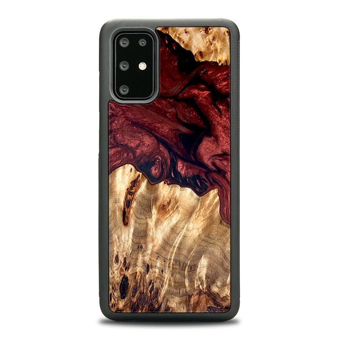 Samsung Galaxy S20 Plus Handyhülle aus Harz und Holz - Synergy#D121